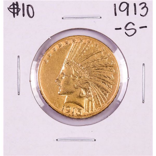 1913-S $10 Indian Head Eagle Gold Coin