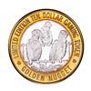 Image 1 : .999 Silver Golden Nugget Las Vegas $10 Limited Edition Casino Gaming Token