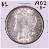 Image 1 : 1902-S $1 Morgan Silver Dollar Coin