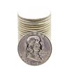 Image 1 : Roll of (20) Brilliant Uncirculated 1963 Franklin Half Dollar Coins