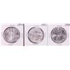 Image 1 : Lot of 1996-1998 $1 American Silver Eagle Coins
