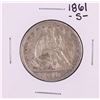 Image 1 : 1861-S Seated Liberty Half Dollar Coin