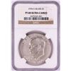 Image 1 : 1976-S $1 Proof Eisenhower Silver Dollar Coin NGC PF68 Ultra Cameo