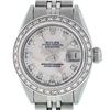 Image 1 : Rolex Ladies Stainless Steel Pink MOP Diamond Oyster Perpetual Datejust