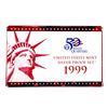 Image 1 : 1999-S United States Mint Silver Proof (9) Coin Set