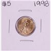 Image 1 : 1998 $5 American Gold Eagle Coin