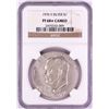 Image 1 : 1976-S $1 Proof Eisenhower Silver Dollar Coin NGC PF68* Star Cameo