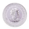 Image 2 : 2020 Saint Helena Queen Elizabeth II 1 Ounce Silver Trade Dollar