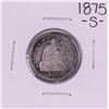 Image 1 : 1875-S Seated Liberty Quarter Coin
