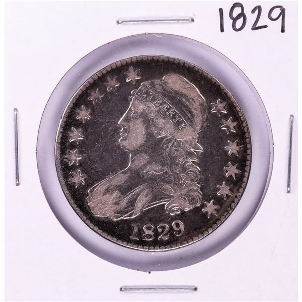 1829 Capped Bust Half Dollar Coin