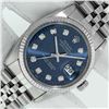 Image 1 : Rolex Men's Stainless Steel Diamond Datejust Oyster Perpetual Wristwatch W/Rolex Box
