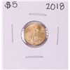 Image 1 : 2018 $5 American Gold Eagle Coin