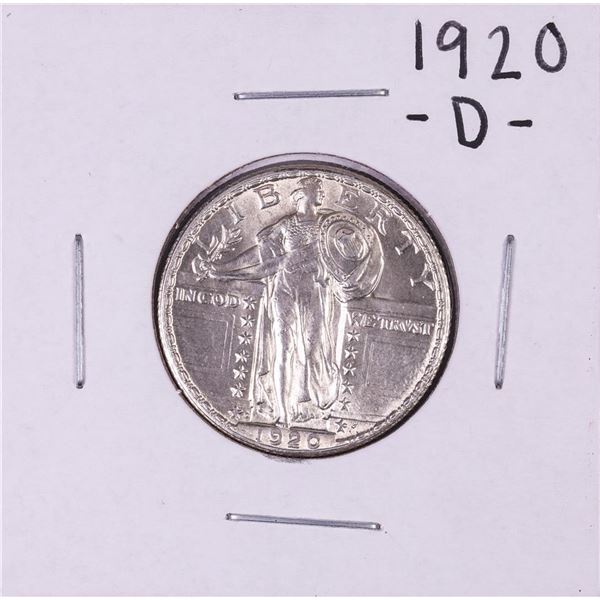 1920-D Standing Liberty Quarter Coin