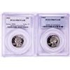 Image 1 : Lot of 1961 & 1963 Proof Washington Quarter Coins PCGS PR67CAM