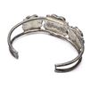 Image 2 : Old Pawn Zuni Inlay Flower Bracelet Sterling