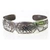 Image 1 : 950 Silver Peru Nazca Lines Cuff Bracelet