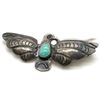 Image 1 : Old Pawn Navajo Fred Harvey Era Thunderbird Brooch