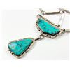 Image 2 : Navajo D. Gordon Turquoise Sterling Necklace
