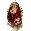 Image 2 : Native American Wild Horse Ring Sz 10 San Felipe