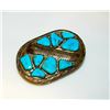 Image 2 : Old Pawn Vintage ZUNI Turquoise Sterling Silver Belt