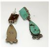 Image 2 : Navajo Royston Turquoise Sterling Silver Dangle