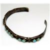 Image 3 : Vintage Zuni Cuff Bracelet Turquoise Sterling Silver