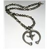 Image 2 : Navajo Pearls Necklace & Sand Cast Naja Squash Blossom