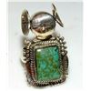 Image 1 : Navajo Kachina Ring Turquoise Sterling Bennie Ration
