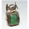 Image 4 : Navajo Kachina Ring Turquoise Sterling Bennie Ration