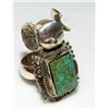 Image 5 : Navajo Kachina Ring Turquoise Sterling Bennie Ration