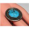 Image 4 : Old Pawn Navajo Ring Size 10 Sterling Silver Kingman