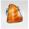 Image 3 : Native American Orange Spiny Oyster Ring Sz 9 San