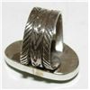 Image 7 : Native American Ring Size 10 Sterling Silver Crow