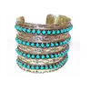 Image 2 : Zuni Sterling Sleeping Beauty Mine Snake Eye Turquoise