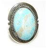 Image 1 : Navajo Dry Creek Turquoise Ring Sz 7 Sterling Silver