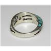 Image 4 : NAVAJO LONN PARKER Ring Size 7 Sterling Silver