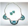 Image 4 : Zuni Sterling Silver Sleeping Beauty Mine Turquoise