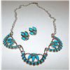 Image 6 : Zuni Sterling Silver Sleeping Beauty Mine Turquoise