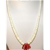 Image 4 : Santo Domingo Heishi Necklace Lupe Lovato White Shell