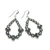 Image 4 : Navajo Pearls Earrings Sterling Silver Native American