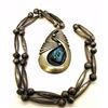 Image 1 : Vintage Navajo Pearls Necklace Kingman Turquoise