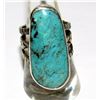 Image 1 : Native American Ring Size 9 Sterling Silver Kingman