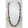 Image 4 : Navajo Tommy Singer Purple Spiny Heishi Necklace