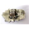 Image 4 : Native American Indian Chief Ring Sz 8 Tufa Cast