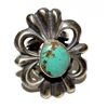 Image 1 : Navajo Sand Cast Ring Size 8 Royston Turquoise Sterling