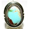 Image 1 : Navajo Royston Turquoise Ring Sz 6 Sterling Silver