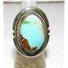 Image 2 : Navajo Royston Turquoise Ring Sz 6 Sterling Silver