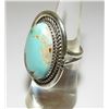 Image 3 : Navajo Royston Turquoise Ring Sz 6 Sterling Silver