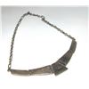 Image 3 : VTG Navajo Lapis Inlay Sterling Silver Choker Necklace