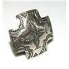 Image 3 : Navajo Vince Platero Concho Cross Adjustable Ring